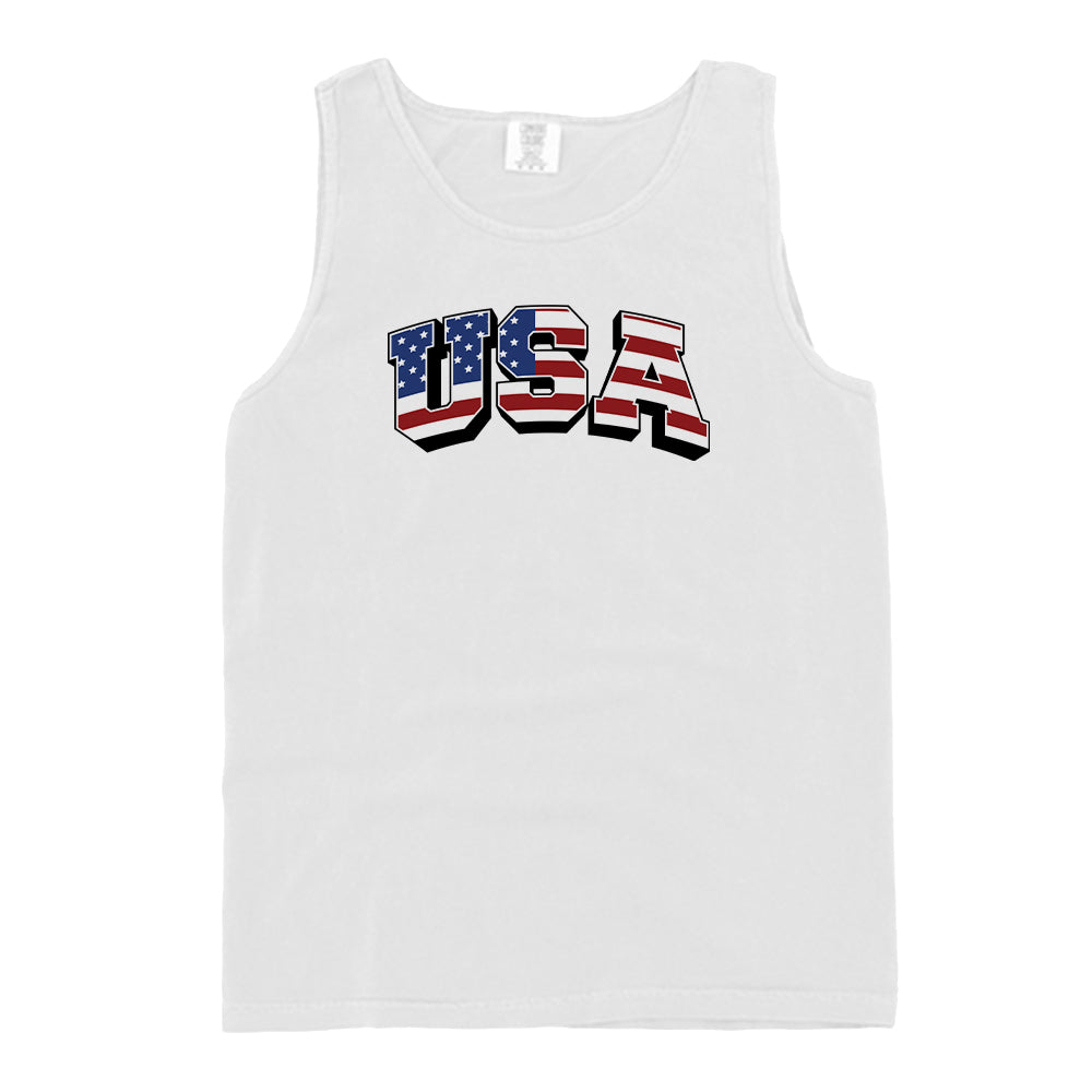 USA Flag Lettering (Front)