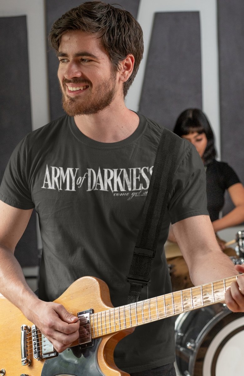 Army Of Darkness - Darkness White Logo T-Shirt