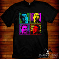 Nic Cage crazy faces pop-art t-shirt