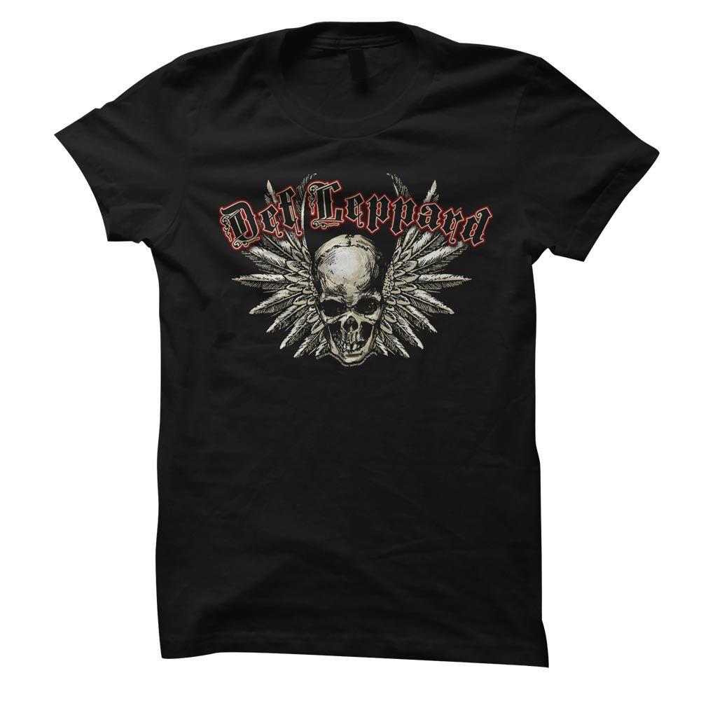 Def Leppard - Skull Logo Womens T-Shirt