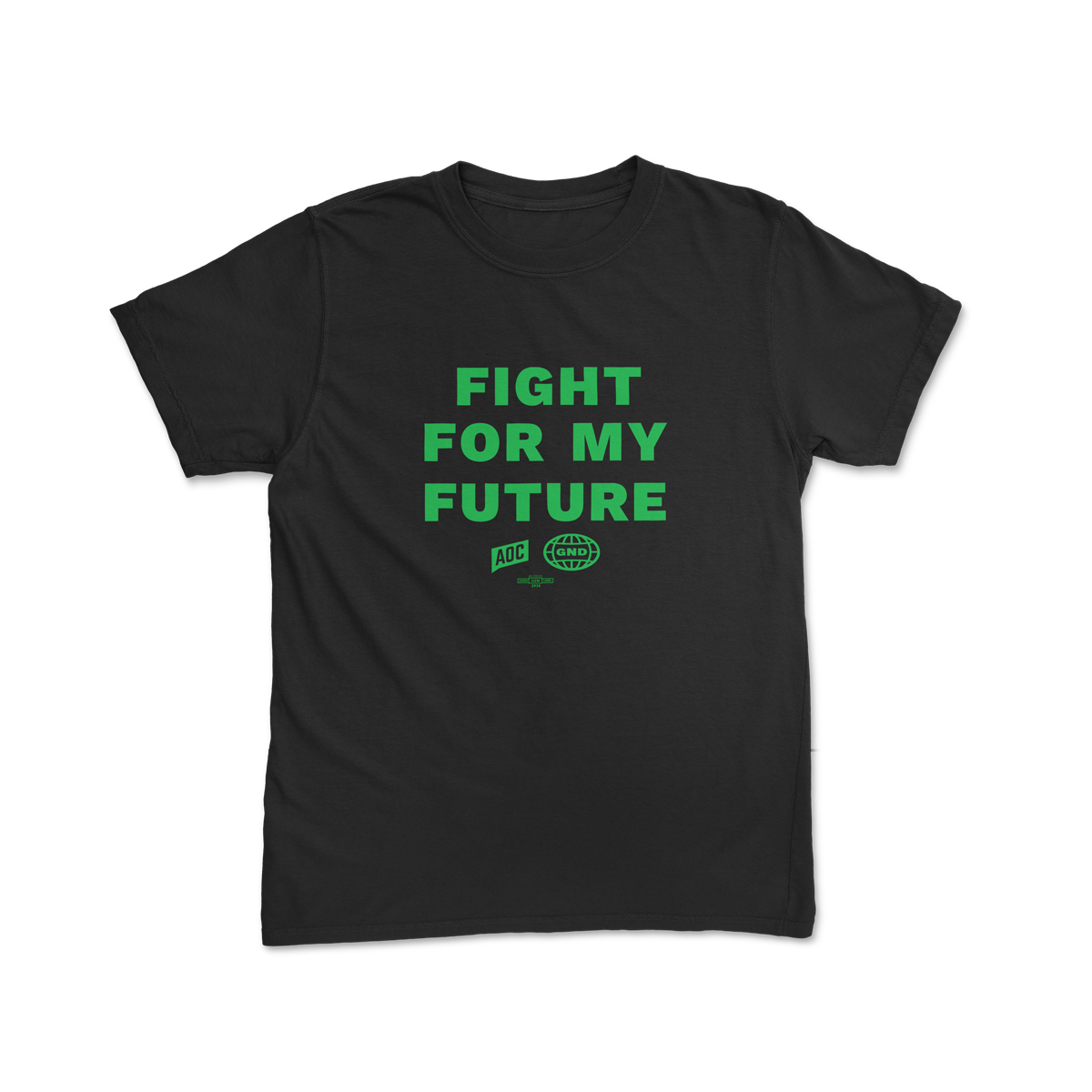 "Fight For My Future" Youth Black Tee