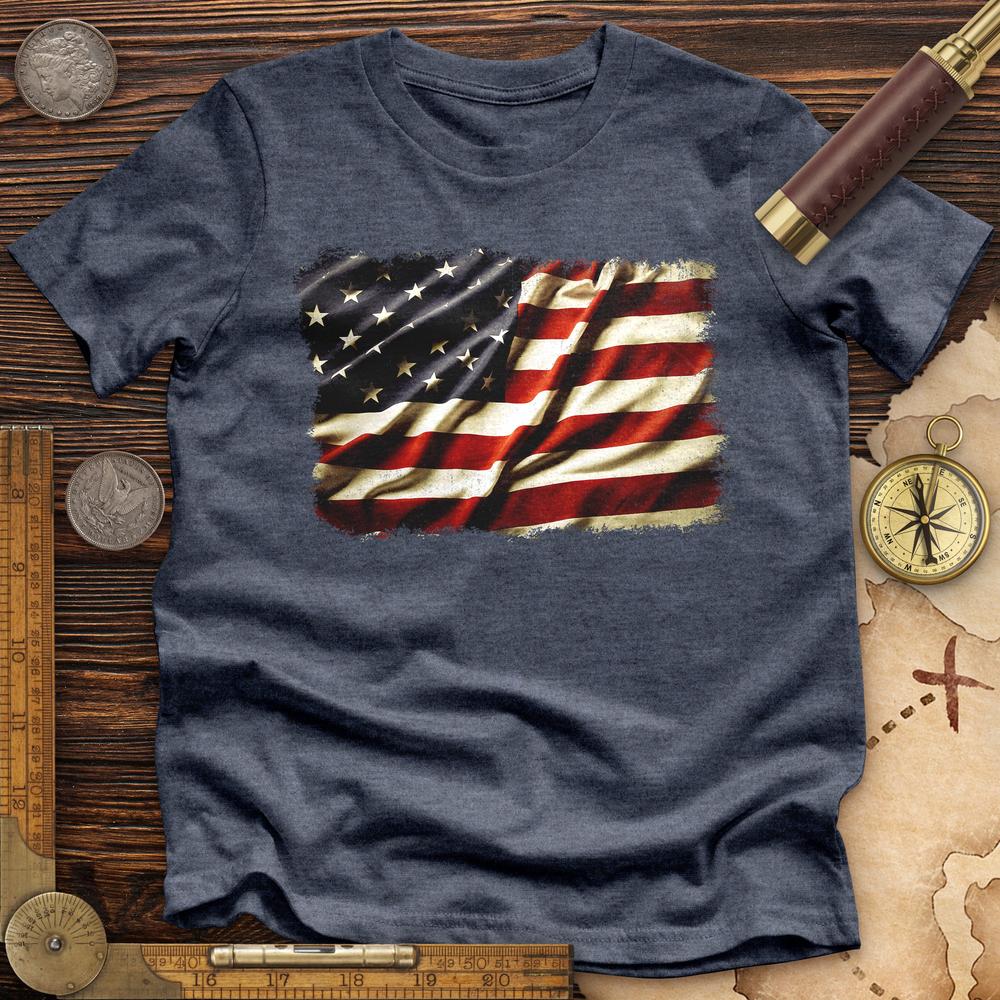 USA Flag Premium Quality Tee