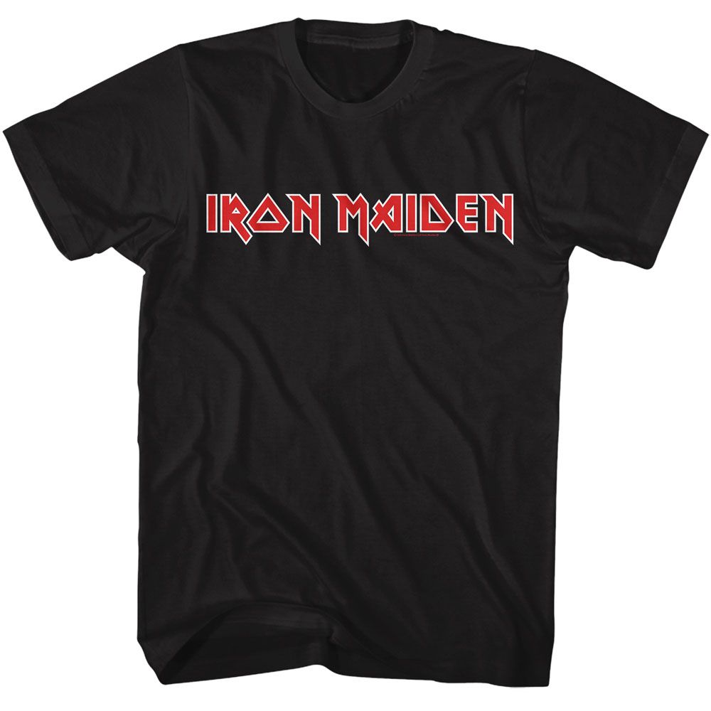 Iron Maiden - 2 Color Logo Boyfriend Tee