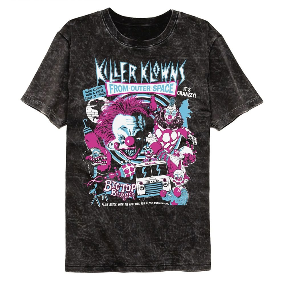 Killer Klowns From Outer Space - Killer Klowns Crazy Bunch Vintage Wash T-Shirt