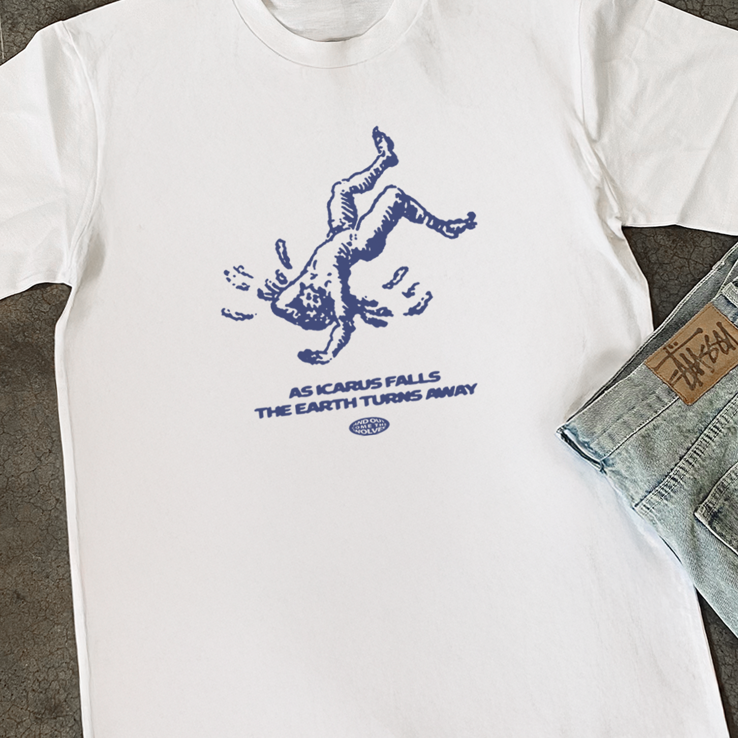 'ICARUS FALLS' CLASSIC WHITE TEE