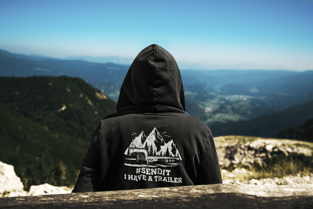 #SENDIT I Have A Trailer Zip-Up Hoodie