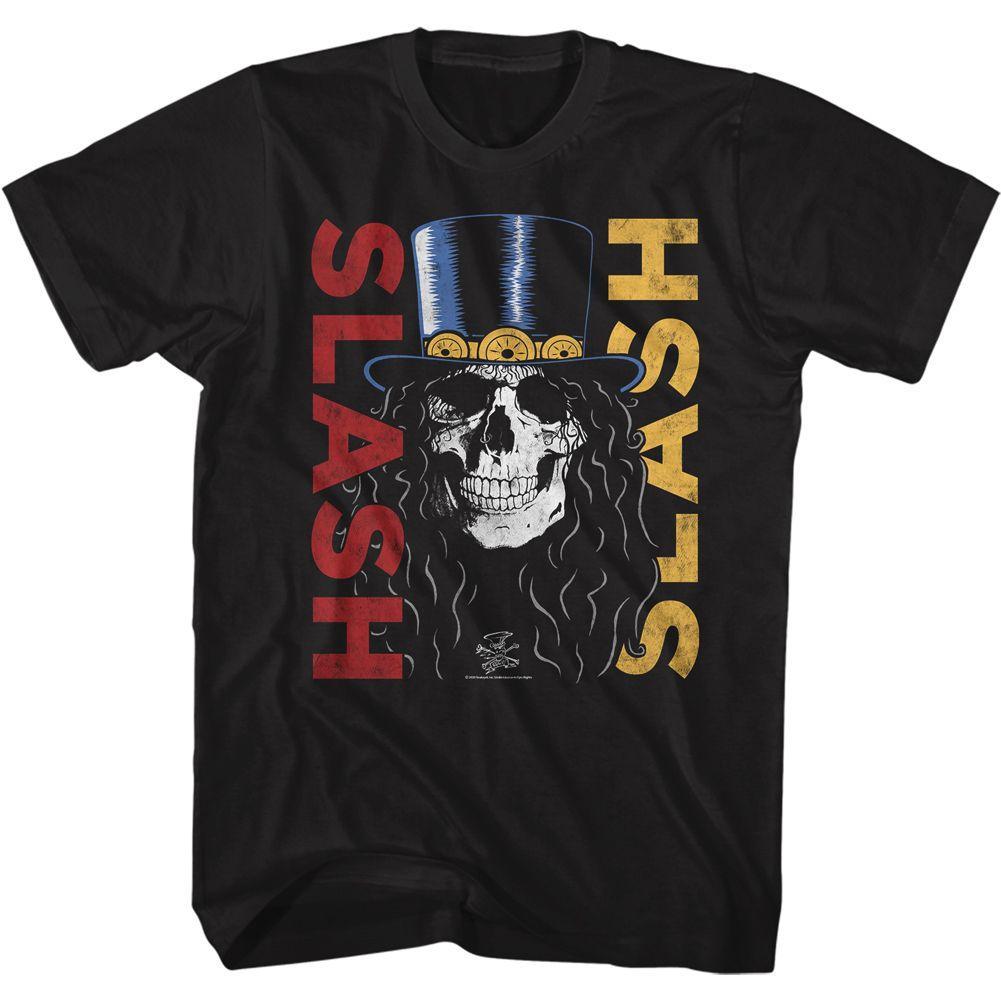 Slash Double Slash Skull Boyfriend Tee
