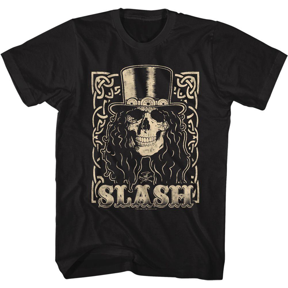Slash Slash Skull Cream Boyfriend Tee
