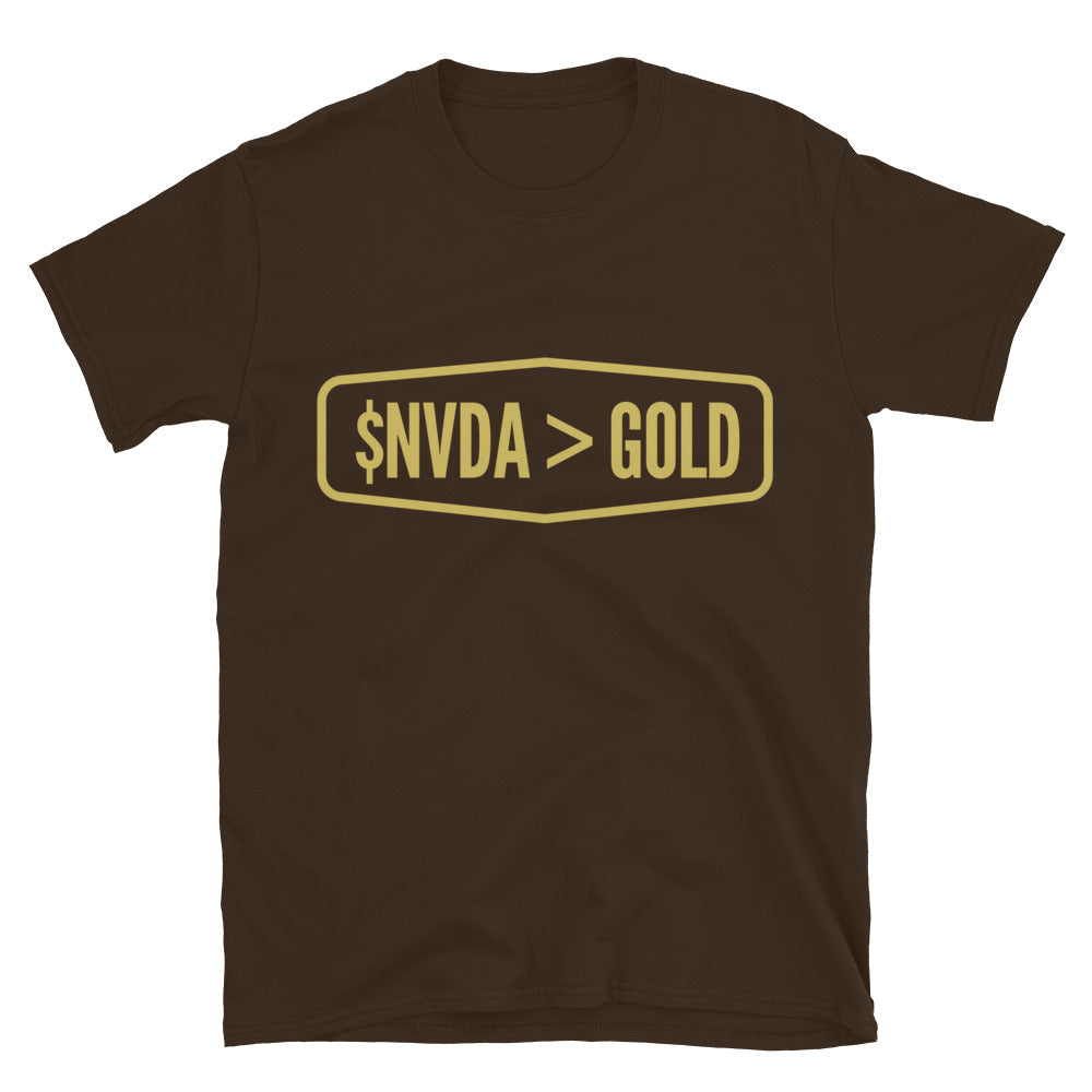 $NVDA > Gold T-Shirt