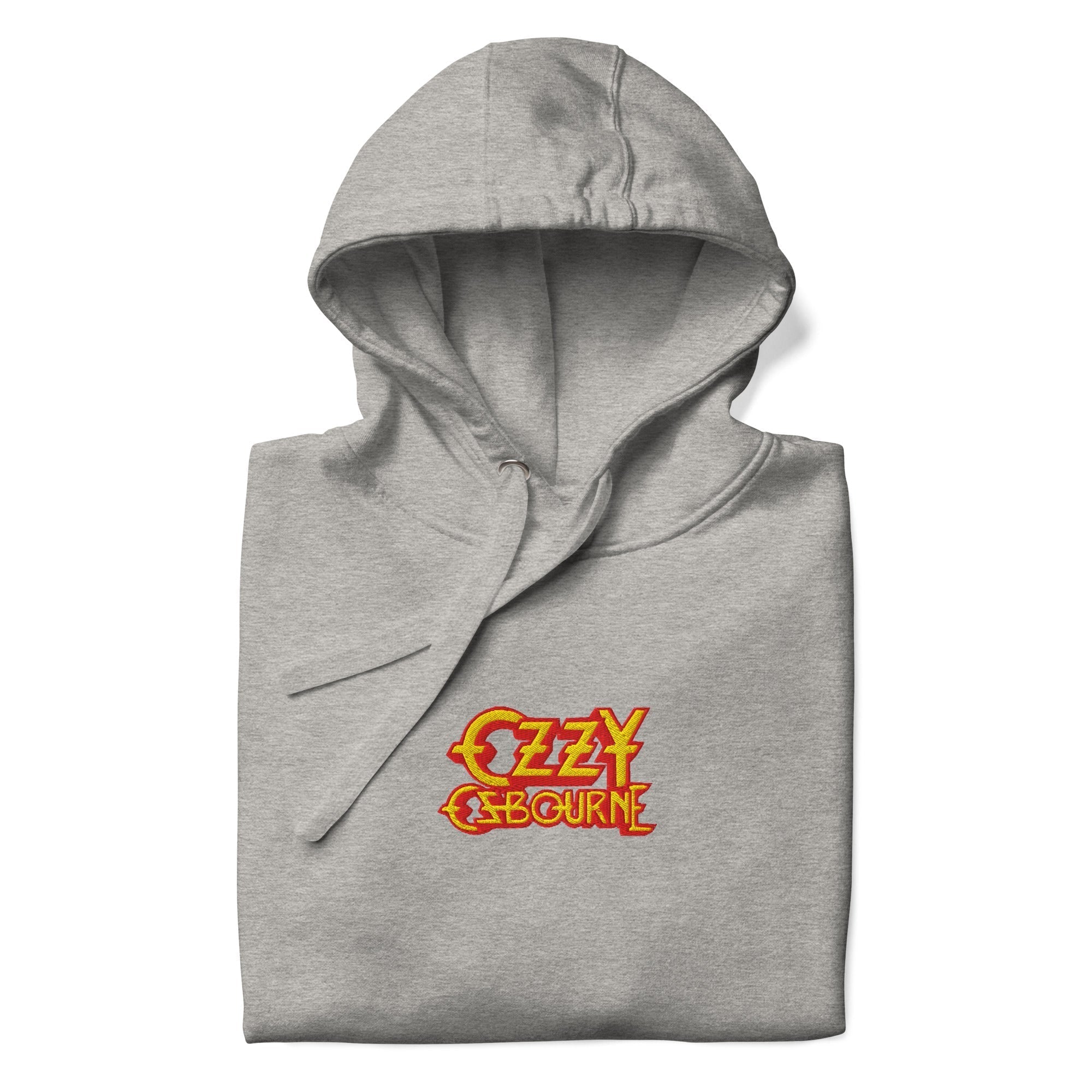 Ozzy Osbourne Crazy Train HD Embroidered Hoodie