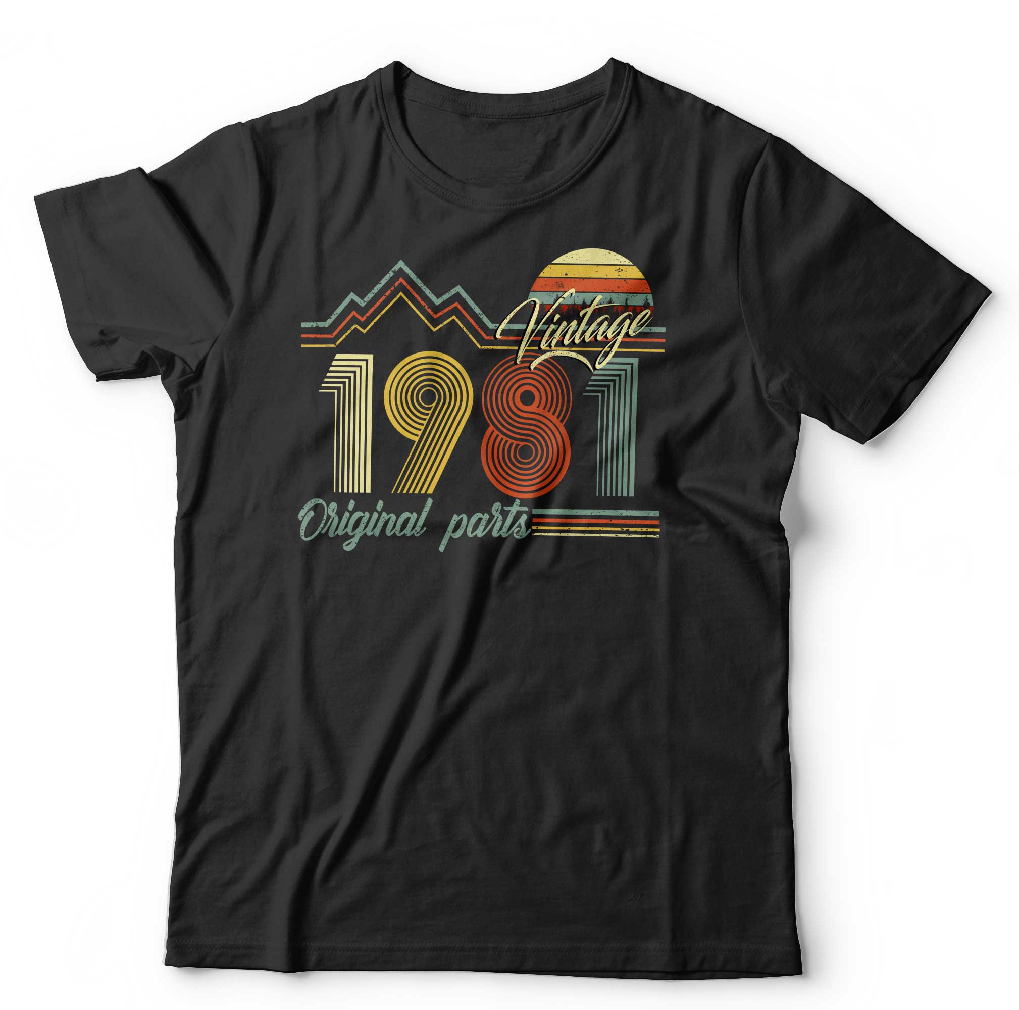 Vintage Original Parts 1980s Birthday Tshirt Unisex