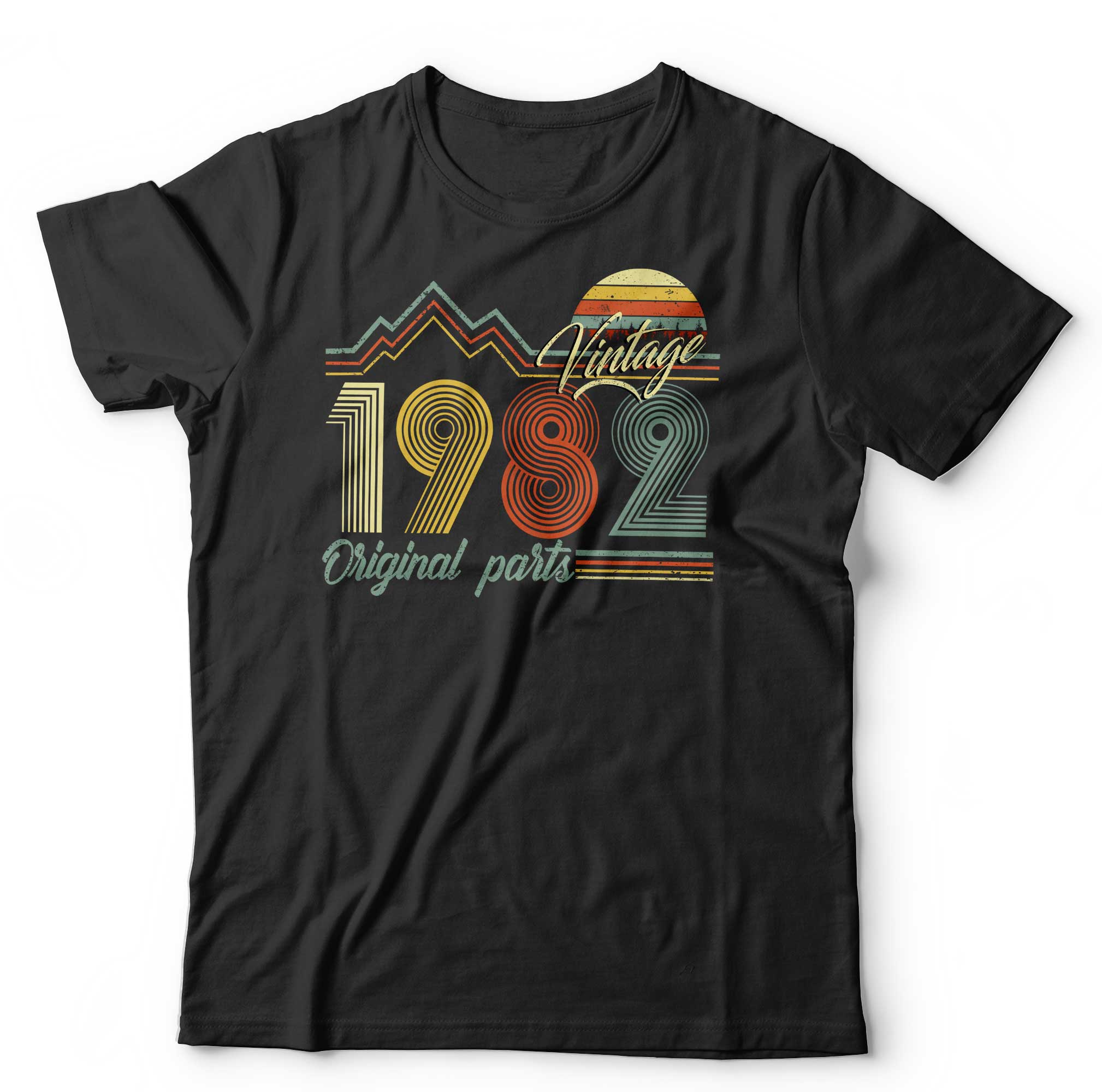 Vintage Original Parts 1980s Birthday Tshirt Unisex