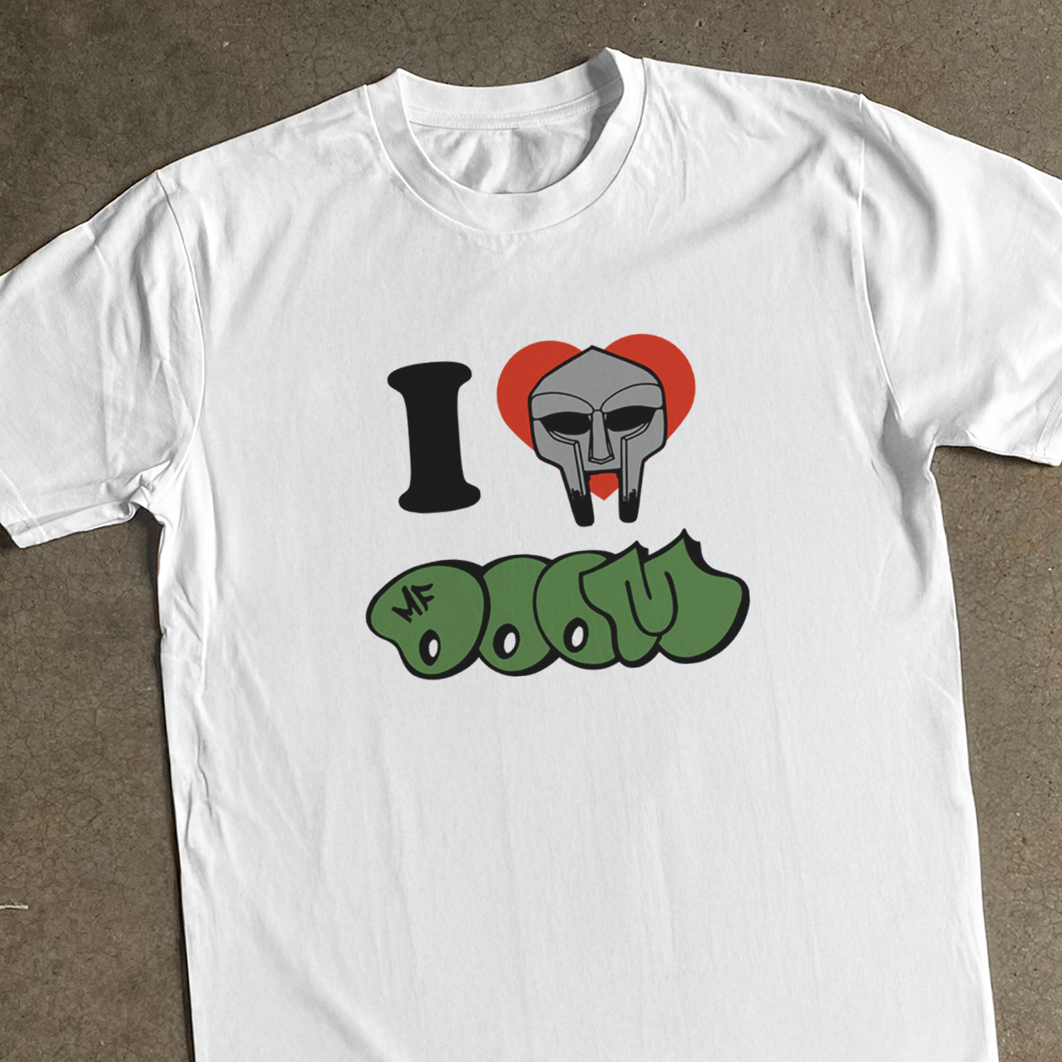 'I LOVE DOOM' CLASSIC WHITE TEE
