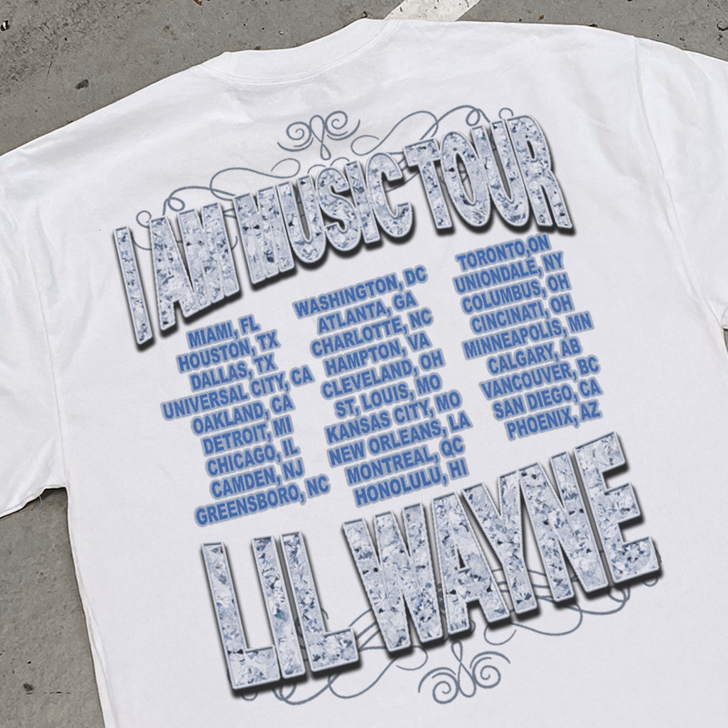 '08 LIL WAYNE 'I AM MUSIC' VINTAGE HEAVY TEE