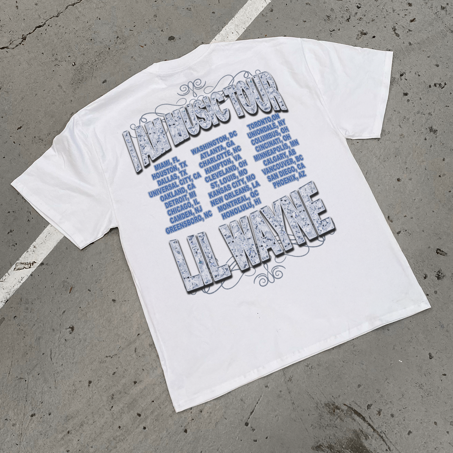 '08 LIL WAYNE 'I AM MUSIC' VINTAGE HEAVY TEE